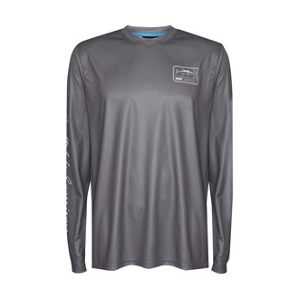 Tech Fishing Shirt Tackle Box Graphite